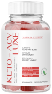 Luxe Keto ACV gummies - Fat burning gummies shark tank